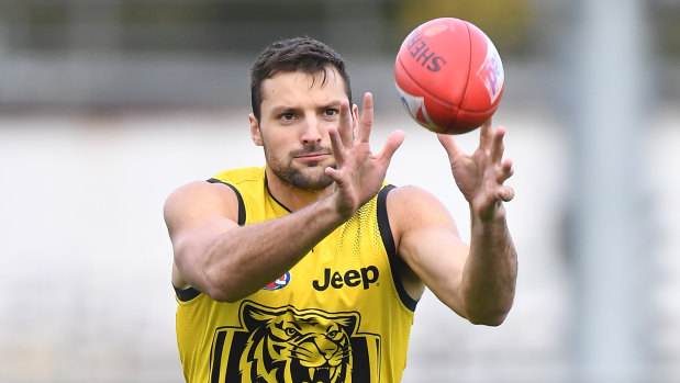 Toby Nankervis will miss for the Tigers.
