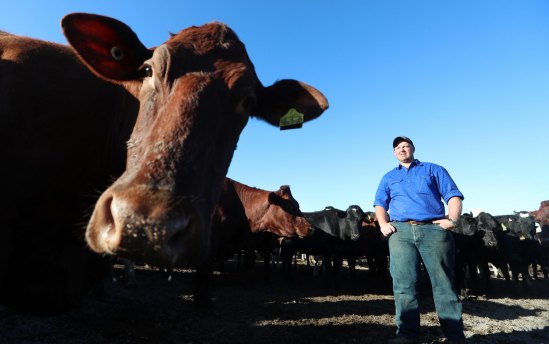 Jason Maloney has spoken out about how much the drought is affecting his dairy farm.