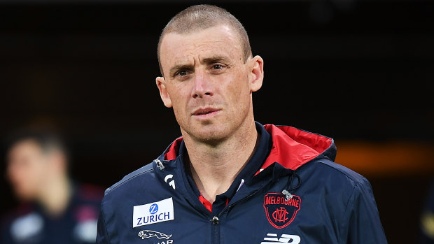 Melbourne coach Simon Goodwin said his side defended very poorly in the loss to the Bulldogs. 
