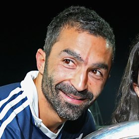 Former Melbourne Victory star turned player agent Fahid Ben Khalfallah.