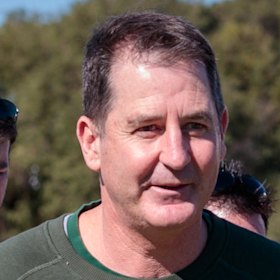 Ross Lyon yesterday.