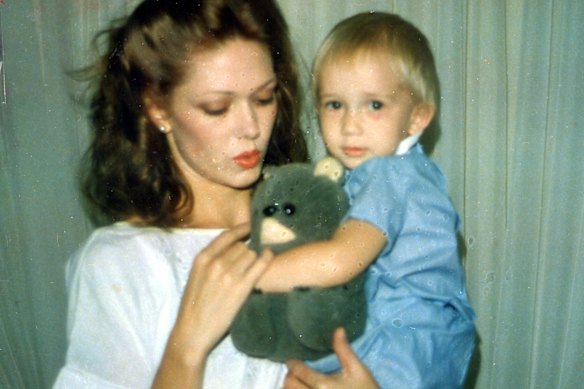  Jacqui  Ramchen with son Lev.