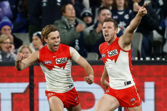 Luke Parker is set to miss the opening part of the 2024 season with a broken arm sustained in a match simulation against the Giants