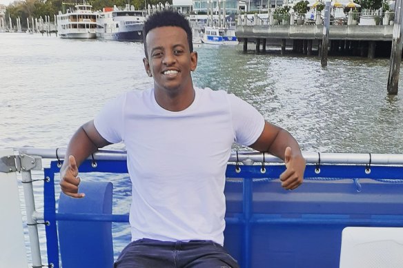 Girum Mekonnen, who died after the stabbing at O’Callaghan Park in Zillmere.