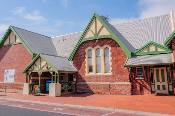 The incident happened at 10.30am on Wednesday at the Bunbury Museum and Heritage Centre.