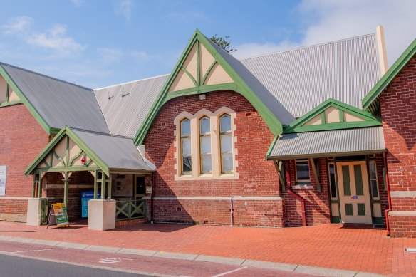 The incident happened at 10.30am on Wednesday at the Bunbury Museum and Heritage Centre.