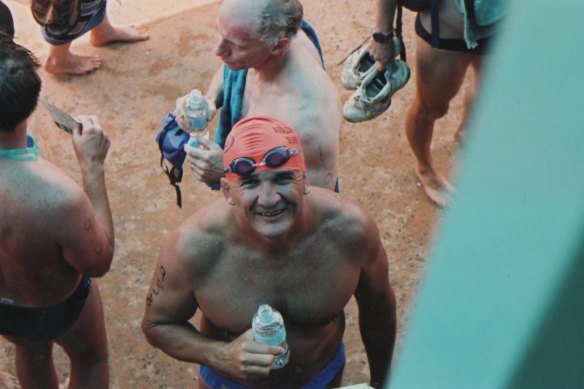 Andrew Draper was fit and doing ocean swims when he had a heart attack in 2012, aged 52. It was later found he had heightened Lp(a) levels.