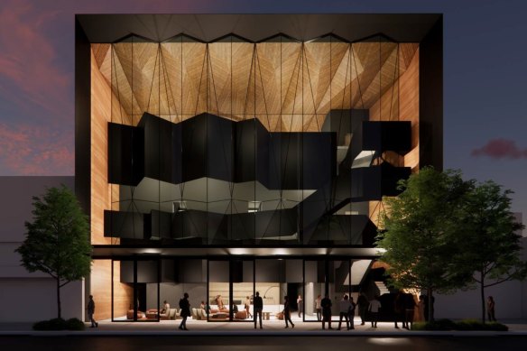The CFMEU has proposed a 478-seat auditorium and conference centre for members at its Bowen Hills base.