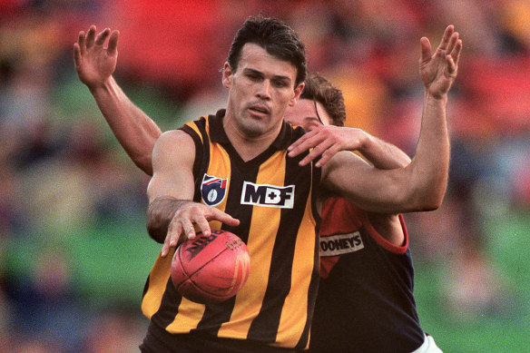 Chris Langford played over 300 games and won four AFL premierships with Hawthorn.