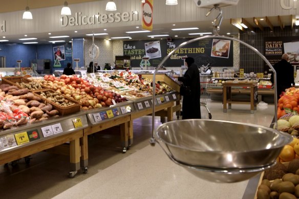 Prices are falling for some vegetables, meat and deli products.