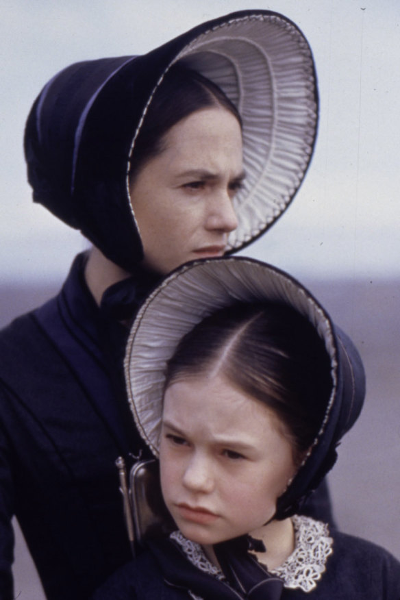 Holly Hunter and Anna Paquin in The Piano.