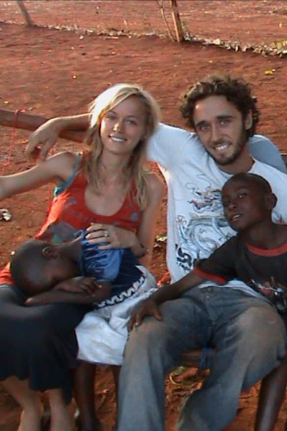 In 2007, the couple moved to Kenya to look after 50 orphans, while running a local community project.