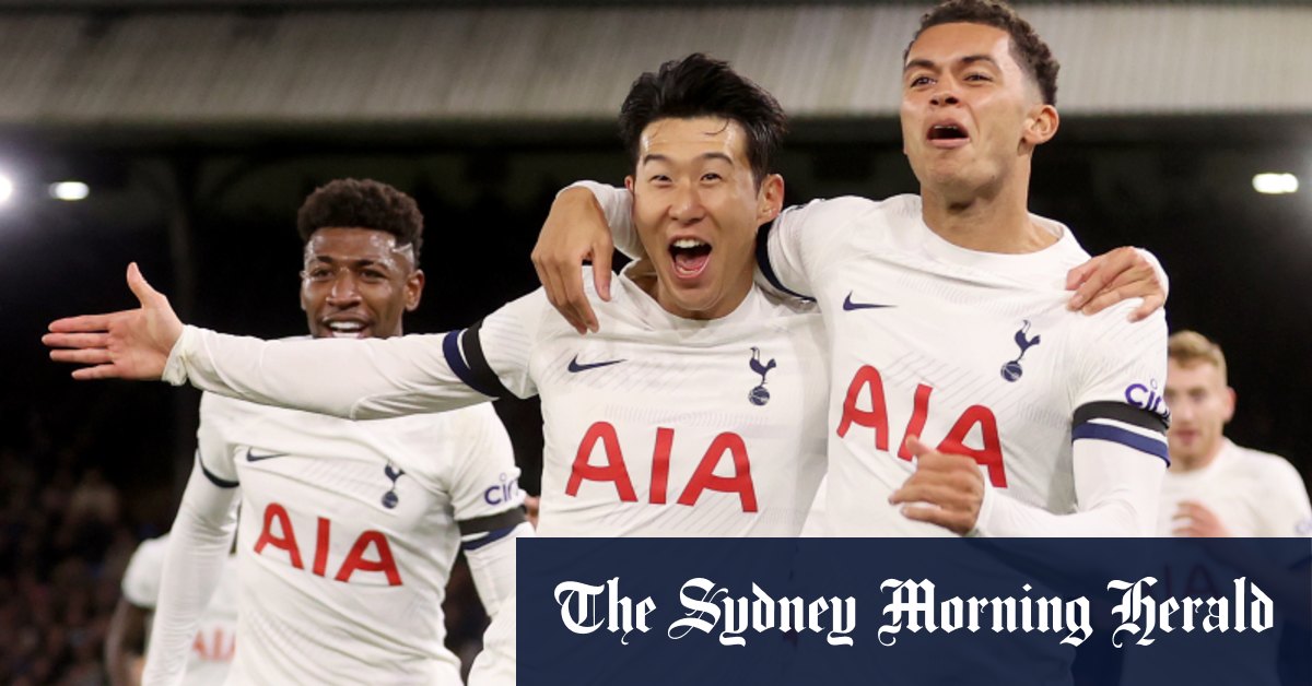 Tottenham duo named as Premier League's most entertaining players as  Postecoglou impact clear 