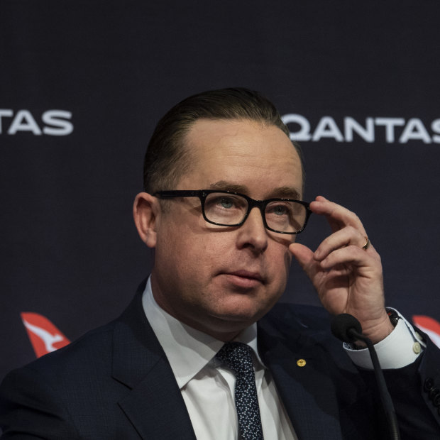 Qantas CEO Alan Joyce has hit out at state governments for their "inconsistent" border policies that have upended his airline's recovery.  