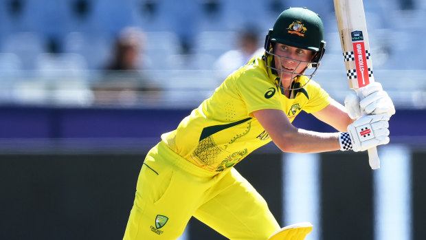 Mooney injured, Australian teammates humbled in their side’s 143-run loss in WPL launch