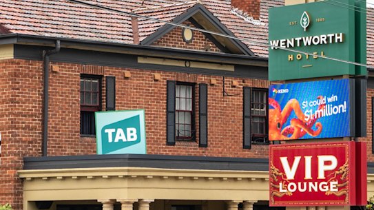 The Wentworth Hotel in Homebush West is the second most profitable hotel in NSW by gambling revenue.