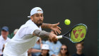 Nick Kyrgios had a straight sets win against Serbia’s Filip Krajinovic to reach the third round at Wimbledon.