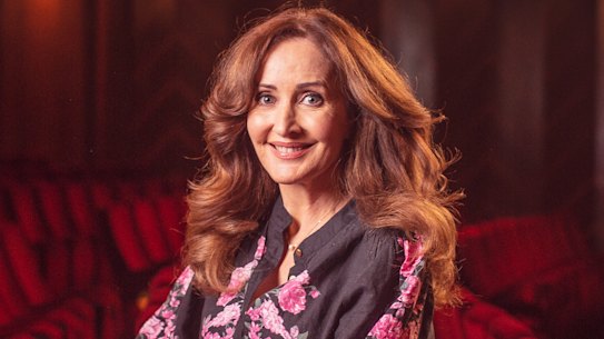 Marina Prior at Her Majesty’s Theatre, where she will return for Mary Poppins in 2023.