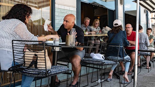 Cafes in suburbs from Bondi to Bankstown have benefited from having residents work from home.