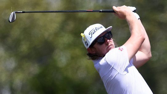 Cameron Smith during the Australian PGA Championship.