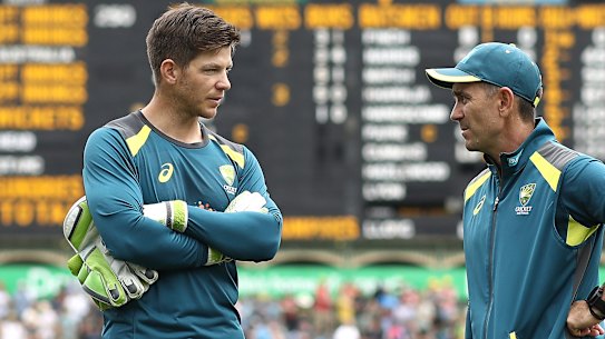 Tim Paine has been forced to self-isolate.