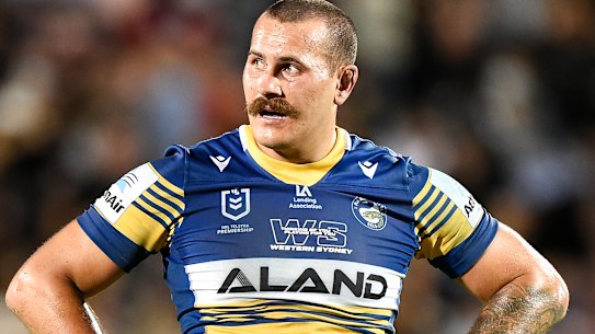 Reagan Campbell-Gillard he baulked at taking up Parramatta extension.