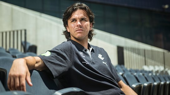 Carlton’s Elijah Hollands.