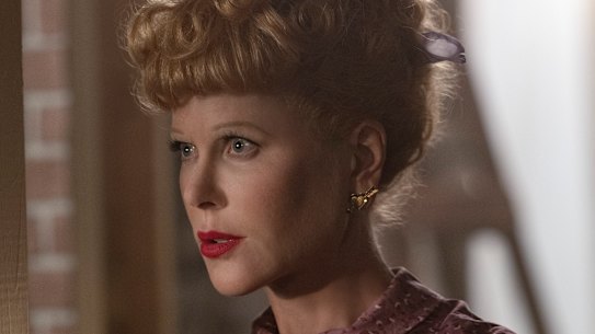 Nicole Kidman as Lucille Ball in Being the Ricardos.