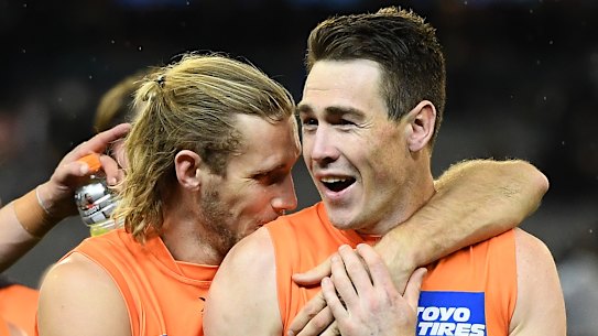 The Giants seem as though they have unfinished business.