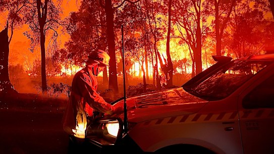 The IPCC report is predicting a drastic rise in severe fire weather conditions. 