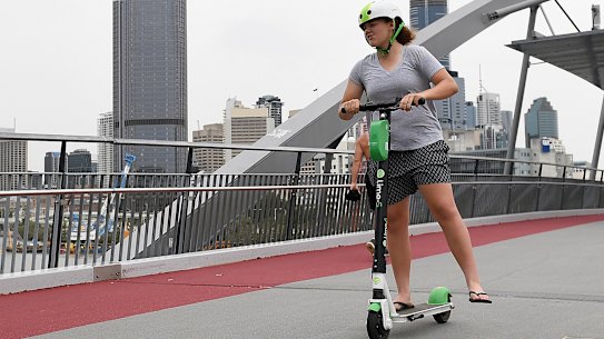 Superintendent David Johnson said police were supportive of the Lime scooter trial. 