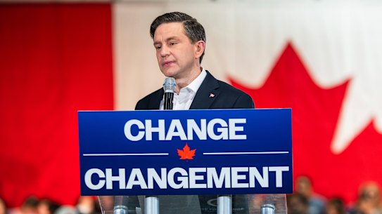 Canadian conservative leader Pierre Poilievre lost his seat at the election.