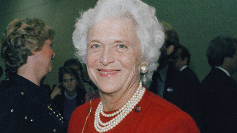 Barbara Bush The truth about her famous pearls