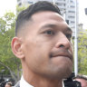 Rugby Australia and Israel Folau reach settlement, both apologise 'for any hurt or harm caused'