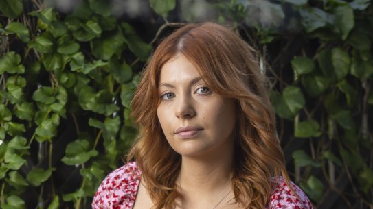 Emma Fitzgerald, who had a type of ovarian cancer at age 26, wants other young women not to ignore symptoms for fear of bothering their doctor.