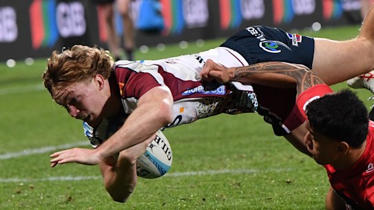 Tim Ryan’s incredible debut season forced his way into the Reds’ starting side, with Suliasi Vunivalu reverting to the bench.