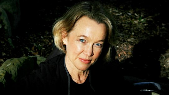 Author Gabrielle Carey in Dulwich Hill, 2009.