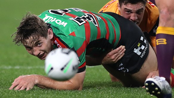 Rabbitohs star Cameron Murray was a teenage rugby star.