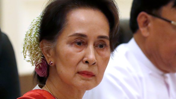 Aung San Suu Kyi’s governing National League for Democracy Party was overthrown by the military.