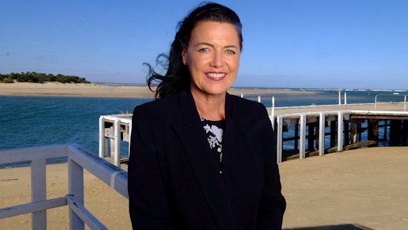 New Labor MP for Corangamite Libby Coker.