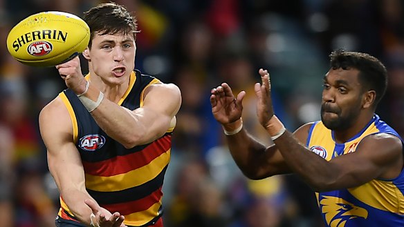 Former Adelaide defender Jake Kelly has joined Essendon.
