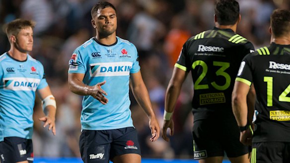 One that got away: Brookvale Oval was packed but the Waratahs came up empty.