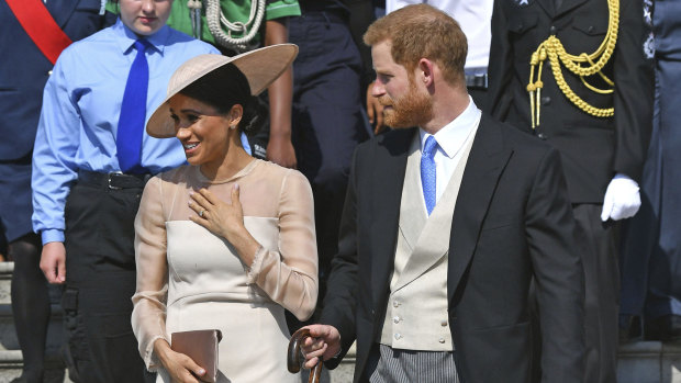 Prince Harry and Meghan married on Saturday.