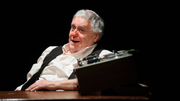 Max Gillies in Krapp's Last Tape.