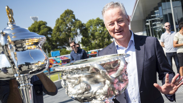 Nine boss Hugh Marks says Seven rejected a 'very fair' offer for the tennis rights.