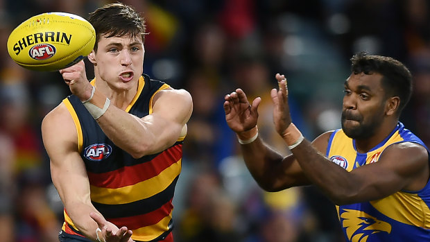 Former Adelaide defender Jake Kelly has joined Essendon.