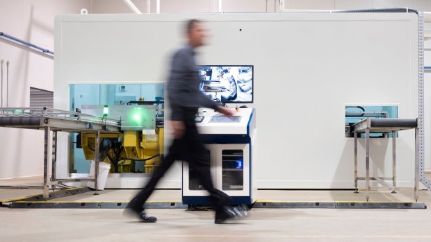 The photon assay unit at Min Analytical's Canning Vale laboratory.