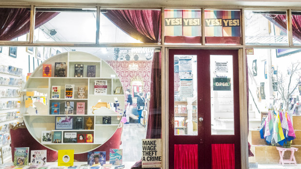 Fitzroy bookshop, Hares & Hyenas. 