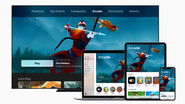 Apple Arcade will be available across iPhone, iPad, Mac and Apple TV.