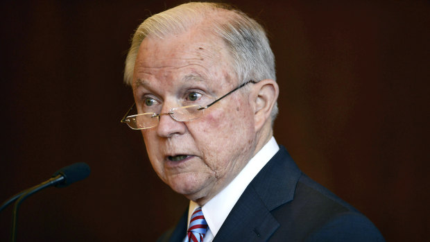 US Attorney General Jeff Sessions.